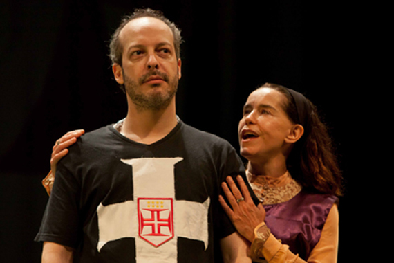 Rodrigo Fregnan e Lucélia Santos