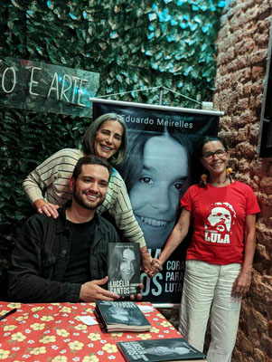 Eduardo Meirelles, Glória Pires e Lucélia Santos (Solar de Botafogo)