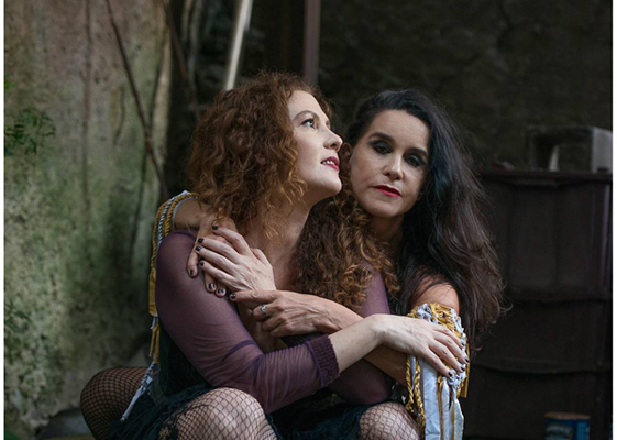 Beatriz Azevedo e Lucélia Santos