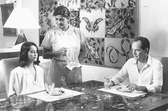 Lucélia Santos, Maria Alves e Cláudio Marzo 