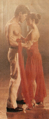 Thales Pan Chacon e Lucélia Santos 