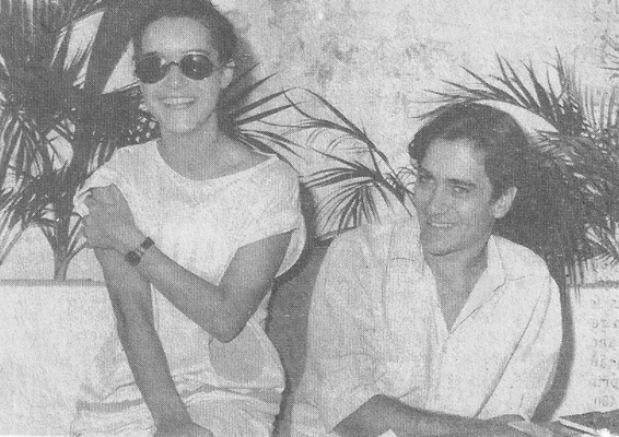 Lucélia Santos e o Diretor Marco Altberg