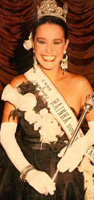 Lucélia Santos Na Coroação Como "Rainha dos Artistas" 1988