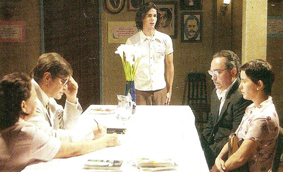 Gracindo Júnior, Pedro Neschling, Cyrano Rosalem e Lucélia Santos 