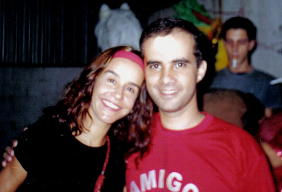 Lucélia Santos e Luiz Carlos, Fã Clube de São Paulo, No Desfile