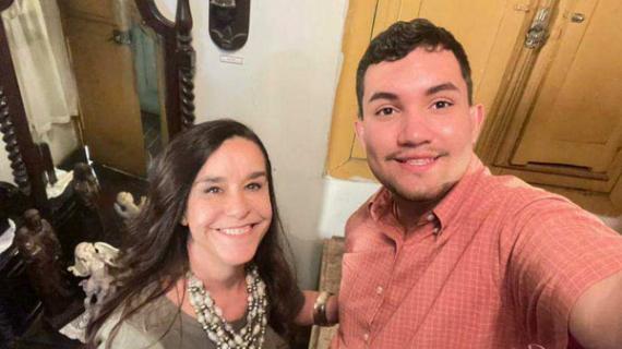 Bastidores - Lucélia Santos e Dion Domingues