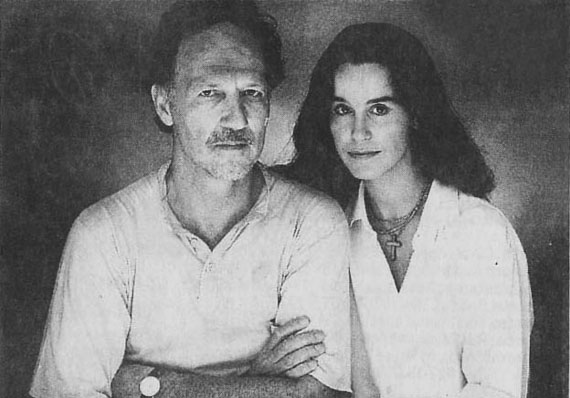 Werner Herzog e Lucélia Santos