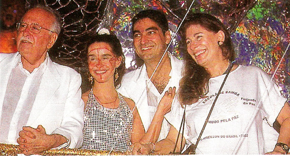 José Aparecido, Lucélia Santos, Zeca Camargo e Ana Maria Tornaghi