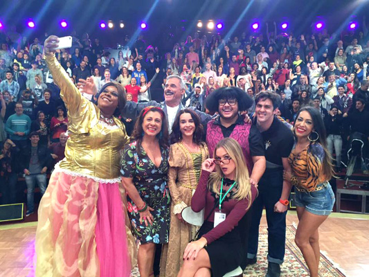 Cacau Protásio, Catarina Abdalla, Oscar Magrini, Lucélia Santos, Marcus Majella, Fiorella Mattheis, Rafael Infante e Samantha Schumtz